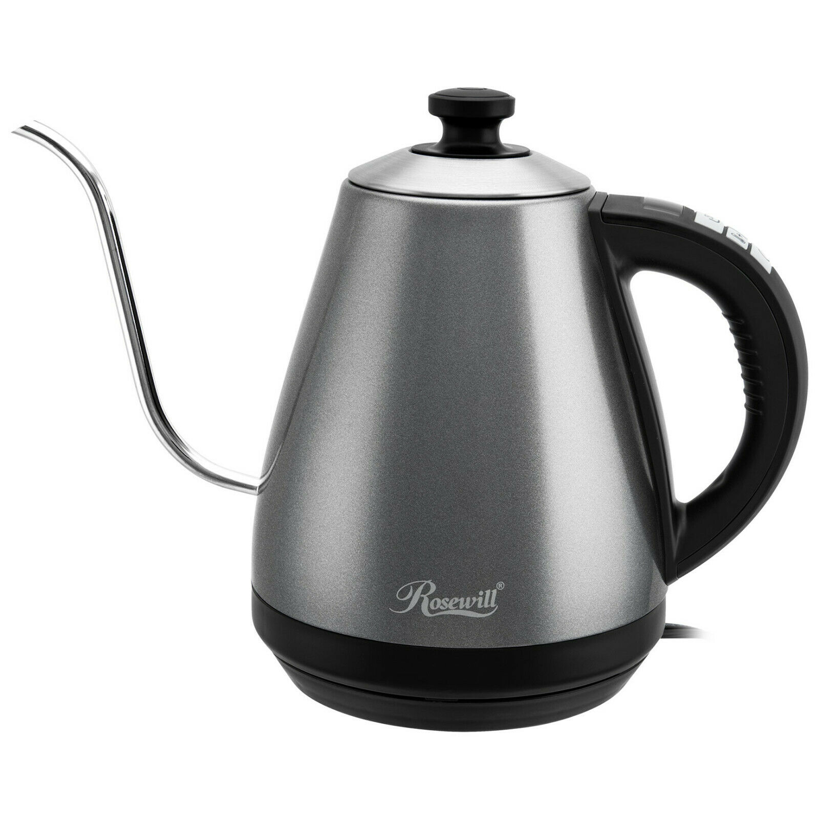 Electric Gooseneck Kettle 1L Variable Temperature Control 1000W